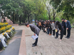 我们的节日· 清明丨德晟集团开展“万朵鲜花祭英烈”主题活动